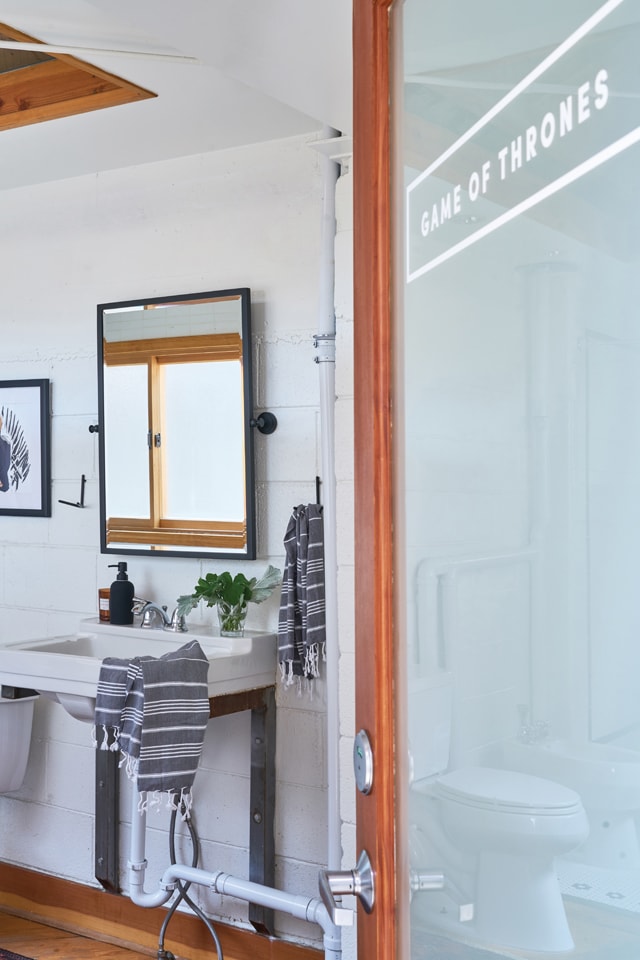 Bathroom designed by Annie Fair